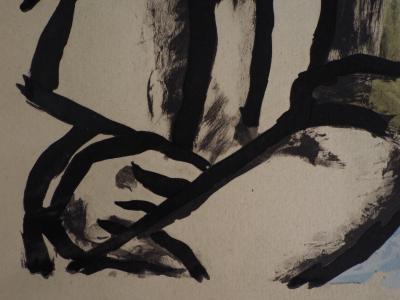 Fernand LÉGER (d’après) -  Les amoureux - 1959 - Lithographie signée 2