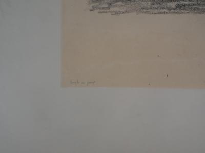 Théophile Alexandre STEINLEN - Couple de gueux - Lithographie Originale Signée 2