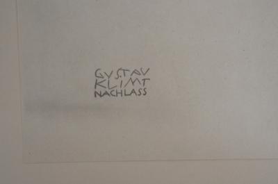 Gustav KLIMT - Extase, 1919 - Lithographie signée 2