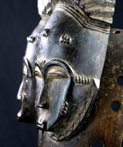 Ivory Coast - Baoulé twins mask 2