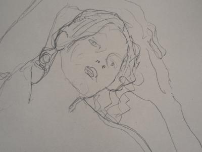 Gustav KLIMT : Nu s’étirant - lithographie signée, 1919 2
