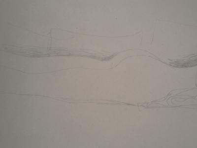 Gustav KLIMT : Nu intimidé - lithographie signée, 1919 2