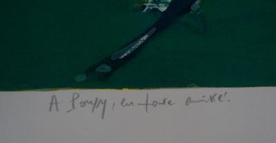 Paul AMBILLE - Course de chevaux - Lithographie Originale Signée 2