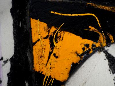 LIONEL : Trace Jaune - Gravure en carborundum signée 2