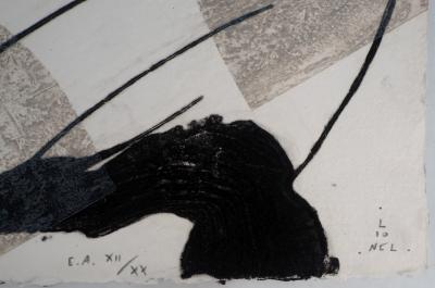 LIONEL : L’Origine du rouge - Gravure originale signée 2