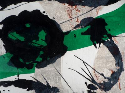 LIONEL : L'Origine du vert - Gravure en carborundum signée 2