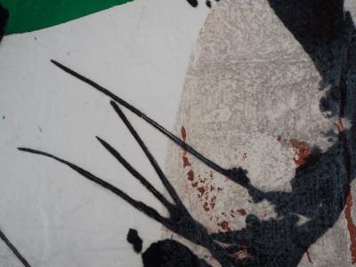 LIONEL : L'Origine du vert - Gravure en carborundum signée 2