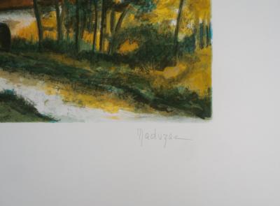MADUZAC : Début de l’automne - Lithographie Originale Signée 2