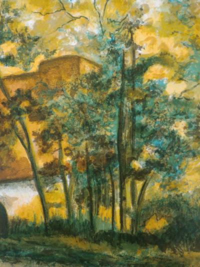 MADUZAC : Début de l’automne - Lithographie Originale Signée 2