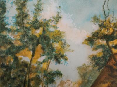 MADUZAC : Début de l’automne - Lithographie Originale Signée 2