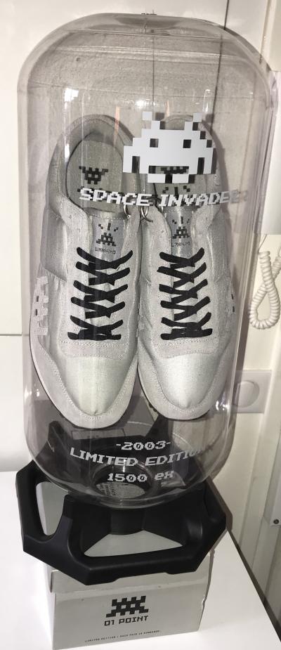 Invader - Grey 01 Point Sneakers Package 2003 - Baskets 2