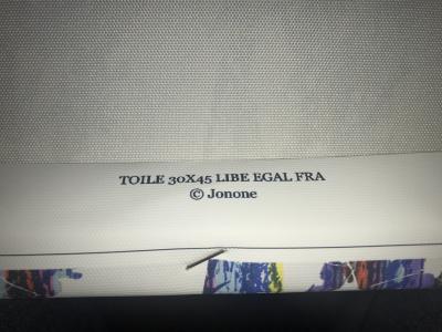 JonOne - Liberté, Egalité, Fraternité, 2015 - Sérigraphie sur toile (petit format) 2