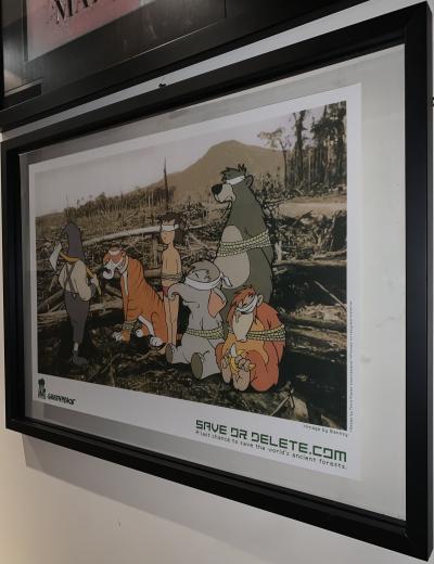 BANKSY (d’après) - Greenpeace Save Or Delete, 2002 - Impression offset 2