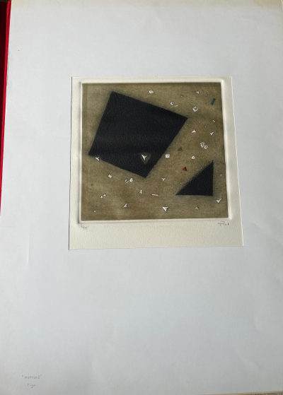 Arthur-Luiz Piza - Rupture 1990 - Gravure 2