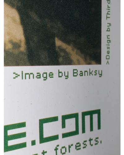 BANKSY (d’après) - Greenpeace Save Or Delete, 2002 - Impression offset 2