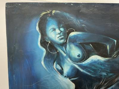 Jerry Orlando Huile sur toile 1998 2