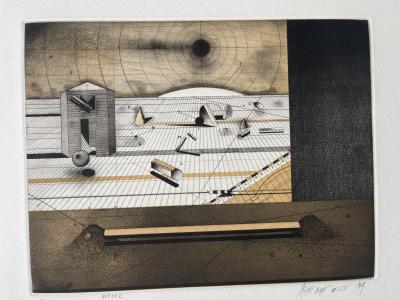 Bezdikian ASSADOUR - Aurora 1973 - Incisione