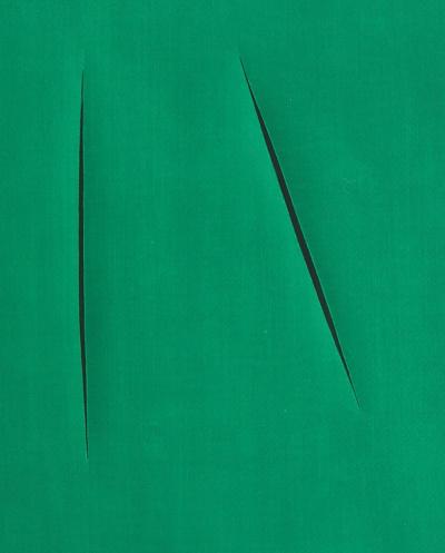 Lucio FONTANA (d’après) - Concetto Spaziale, 1959 - Lithographie 2