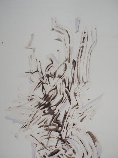 Mark TOBEY (d’après) - Composition abstraite, 1959 - Lithographie signée 2
