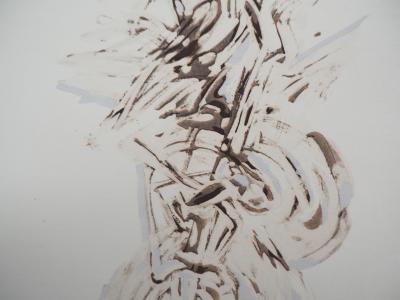 Mark TOBEY (d’après) - Composition abstraite, 1959 - Lithographie signée 2