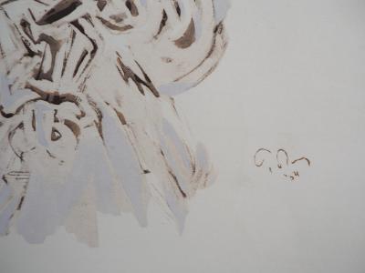 Mark TOBEY (d’après) - Composition abstraite, 1959 - Lithographie signée 2