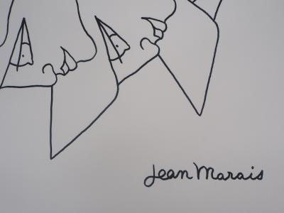 Jean MARAIS - Vers le futur, Lithographie signée 2