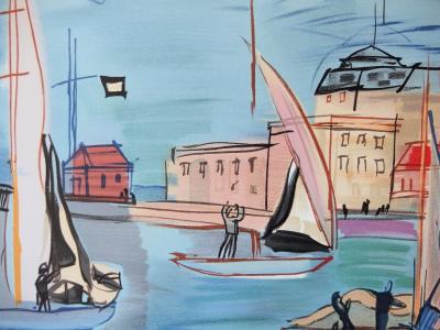 Raoul DUFY (d’après) - Les Régates - Lithographie 2