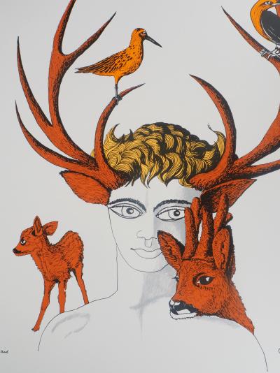 Jean MARAIS - Esprit de la nature, Lithographie signée 2