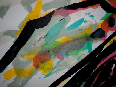 Jacques POLI  - Cohérence : l’espace, 1990 - Lithographie originale signée 2