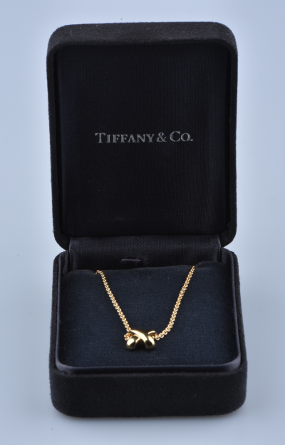 Tiffany & Co. - Collier en or jaune - Pendentif en 