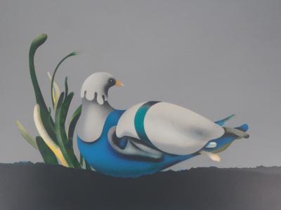 Jean-Paul DONADINI :: Pigeon - Lithographie originale signée 2