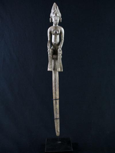 Côte d’Ivoire, Senoufo, Bâton de commandement avec socle 2