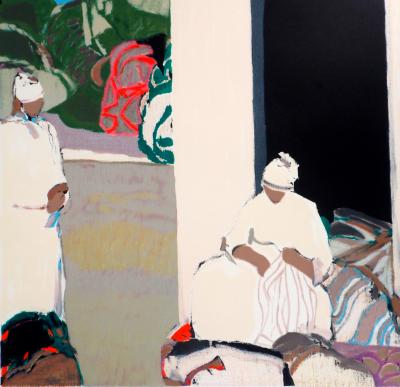 Gabriel GODARD : Les couturières - Lithographie originale signée 2
