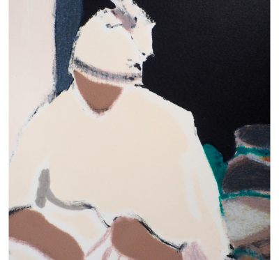 Gabriel GODARD : Les couturières - Lithographie originale signée 2