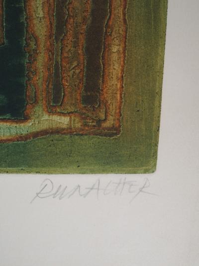 Suzanne RUNACHER : A bras ouverts - Gravure originale signée 2