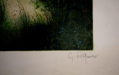 Gilles FIGUIER : La maison seule- Lithographie Originale Signée 2