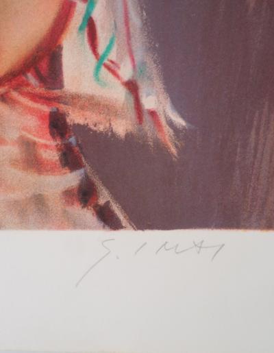 Sachiko IMAI : L’actrice - Lithographie originale signée au crayon 2