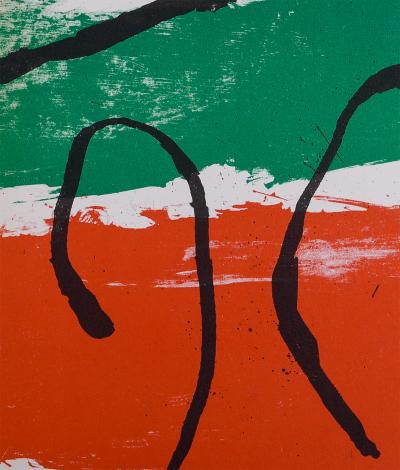 Joan MIRÓ - Le Disque Rouge,1960 - Lithographie originale 2