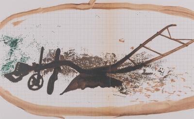Georges BRAQUE - La charrue, 1960 - Lithographie 2
