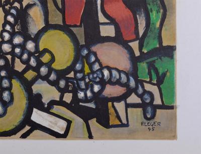 Fernand LÉGER - Acrobates et Musiciens, 1960 - Lithographie 2