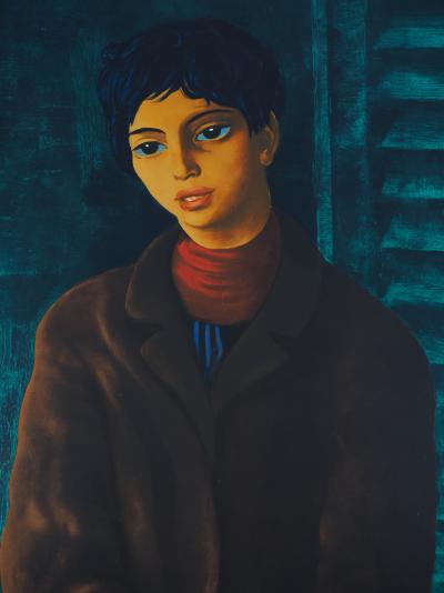 Moïse KISLING :  Jeune gitan- Lithographie Originale Signée 2