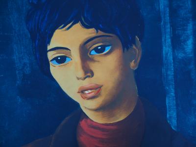 Moïse KISLING :  Jeune gitan- Lithographie Originale Signée 2