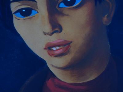 Moïse KISLING :  Jeune gitan- Lithographie Originale Signée 2