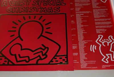 Keith HARING (d’après) - A Very Special Christmas, 1987 - Impression offset sur vinyle 2