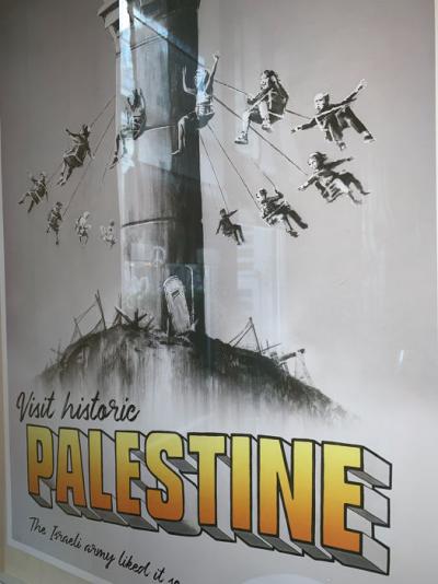 Banksy x Walled Off Hotel - Visit historic Palestine, 2018 - Impression Giclée 2