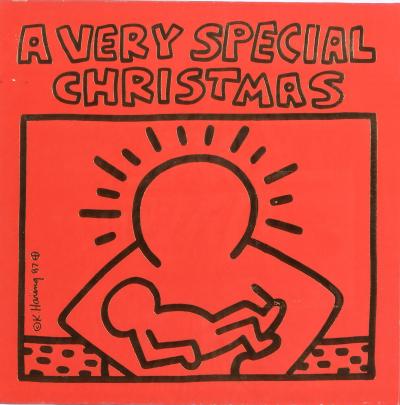 Keith HARING (d’après) - A Very Special Christmas, 1987 - Impression offset sur vinyle 2