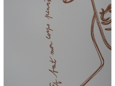 Jean COCTEAU : Faune songeur - Lithographie Signée 2