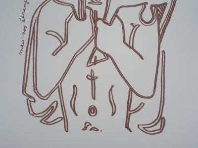 Jean COCTEAU : Le Berger - Lithographie signée 2