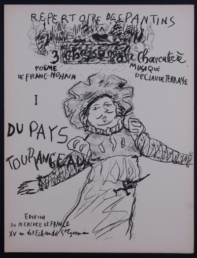 Pierre BONNARD - Répertoire des pantins : velas 1898 - Original lithograph 2