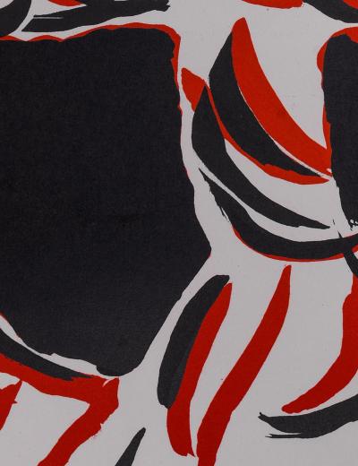 Marino MARINI - Cavalier, 1967 - Lithographie originale 2